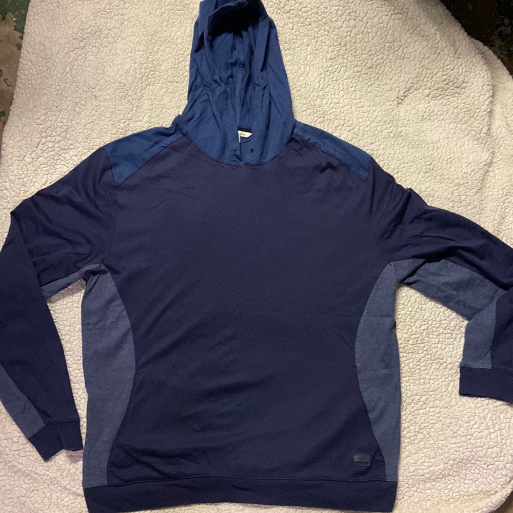 Blue lightweight Calvin Klein sweatshirt shirt size XXL